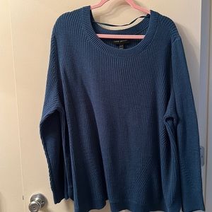 Lane Bryant Teal Sweater in size 26/28